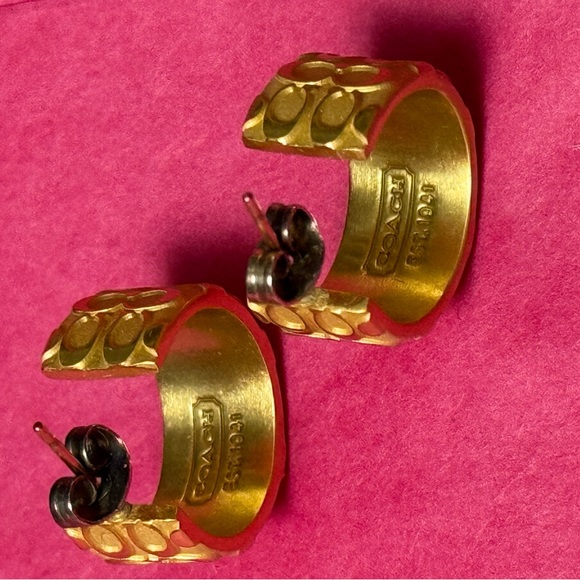 Gold Hoop Earrings - Picture 4 of 4